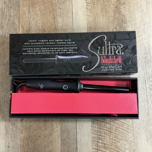 AS IS - See Notes - Sultra The Bombshell Rod Curling Iron, 3/4 Inch (6922753114295)